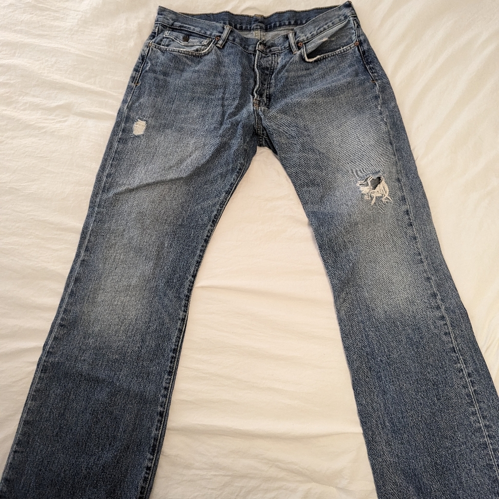 Polo Ralph Lauren Jeans Rockland. Button Fly 35x32